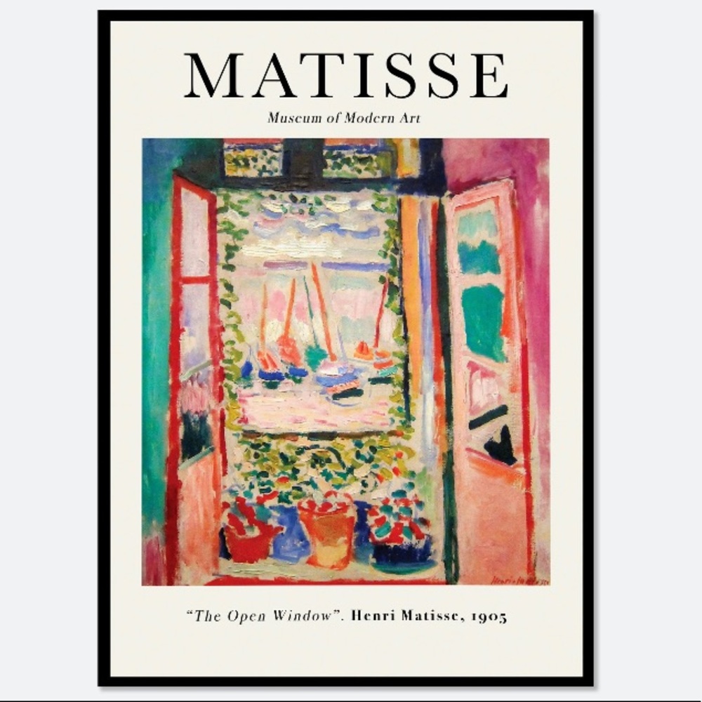 Matisse print 24”x36”